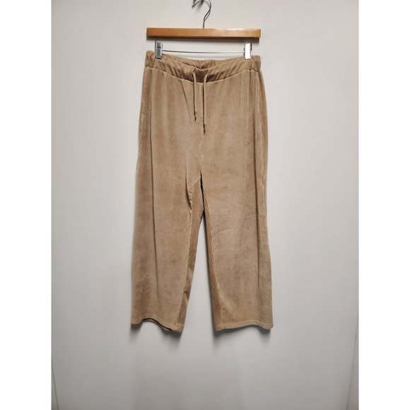 Brixton Dazed Crop Pant in Beige Size XL - Picture 2 of 7